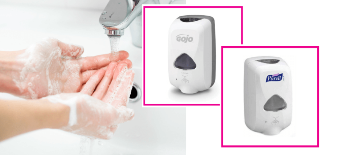 Gojo & purell 2