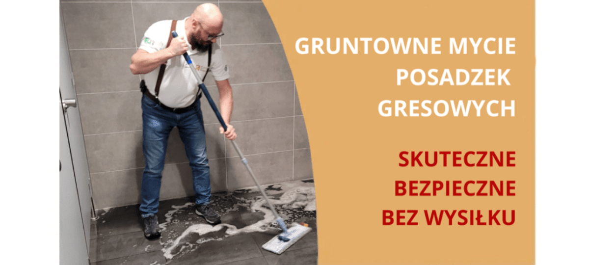 Gruntowne mycie podłóg gresowych