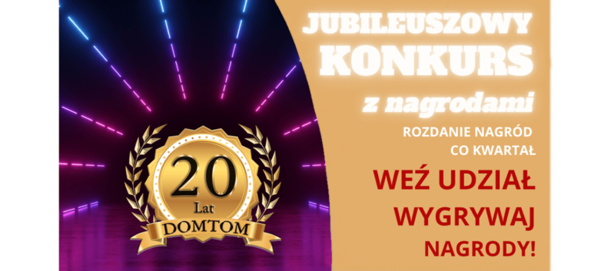 KONKURS 20lecie domtom czysta piekarnia